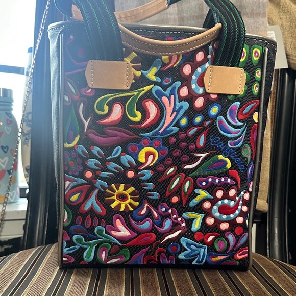 Consuela Handbags - Consuela Multicolor Floral Tote Bag